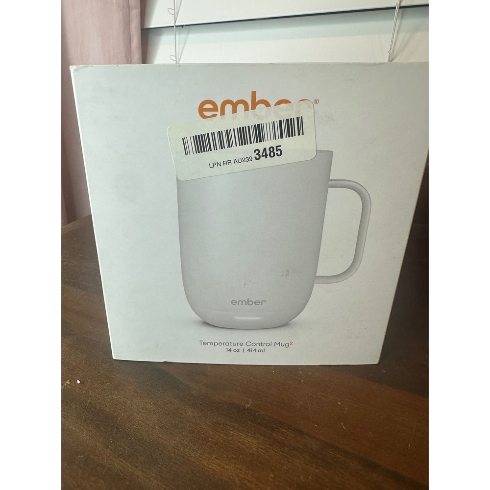 Ember Temperature Control Mug 2 White 14oz Smart Coffee Mug CM19PWHG04304592